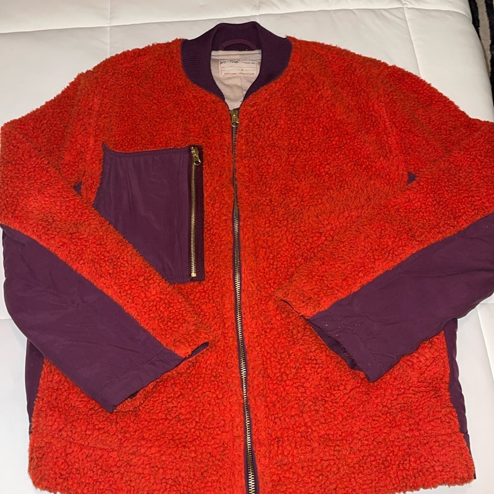 Free People We the Free Rivington Sherpa Jacket